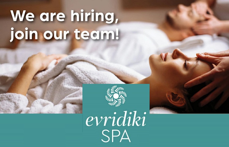 Η εταιρία Evridiki Spa by Apivita αναζητά προσωπικό